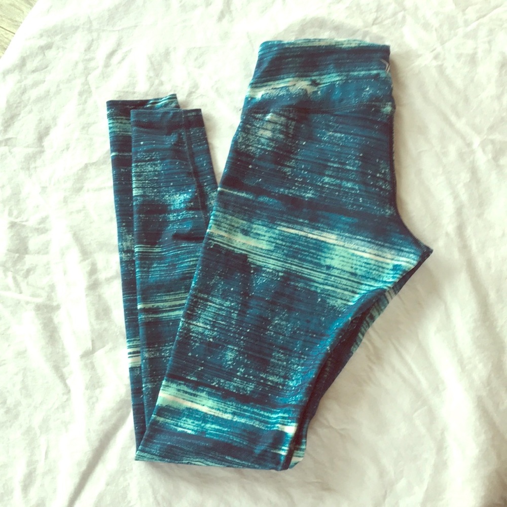 Aqua old Navy workout leggings